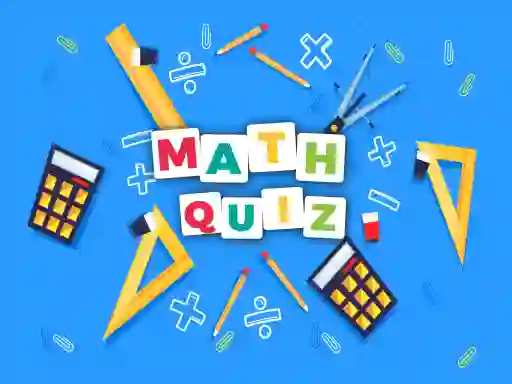Permainan Math Quiz Game secara online