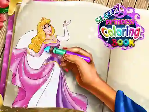 Permainan Sleepy Princess Coloring Book secara online