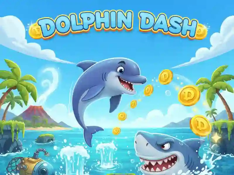 Permainan Dolphin Dash secara online