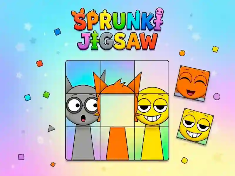Permainan Sprunki Jigsaw secara online