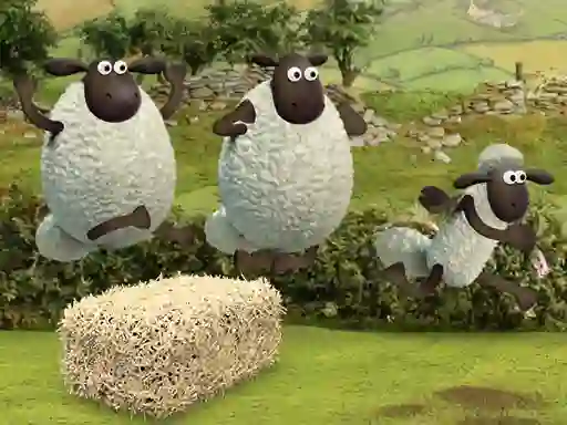 Permainan Shaun the Sheep Alien Athletics secara online