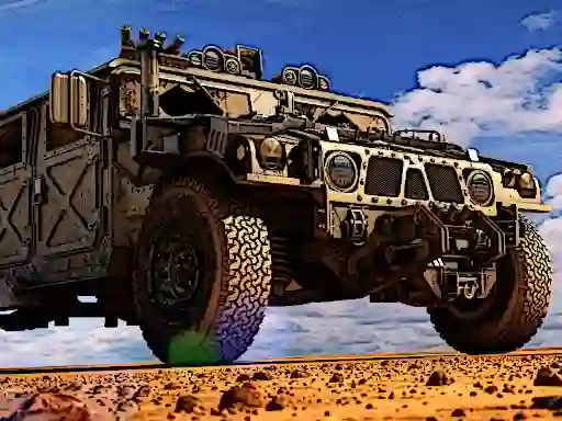 Permainan Military Transport Vehicle secara online