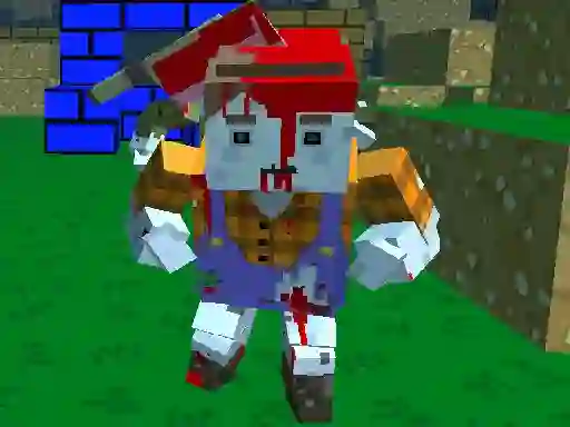 Permainan Pixel Gun Apocalypse 4 Zombie Invazion secara online