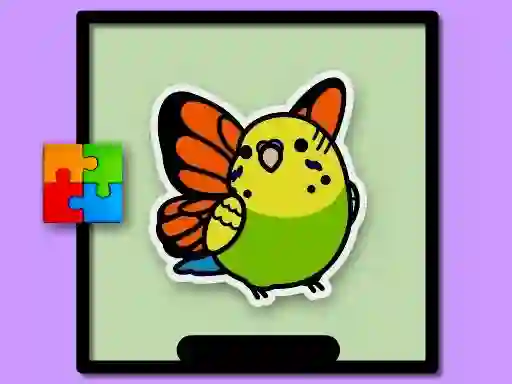 Permainan Cute Budgie Puzzle secara online