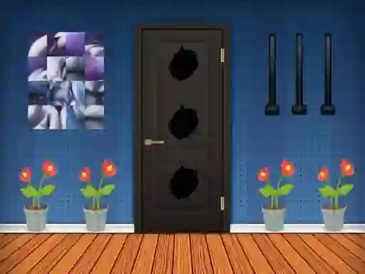 Permainan Metal House Escape secara online