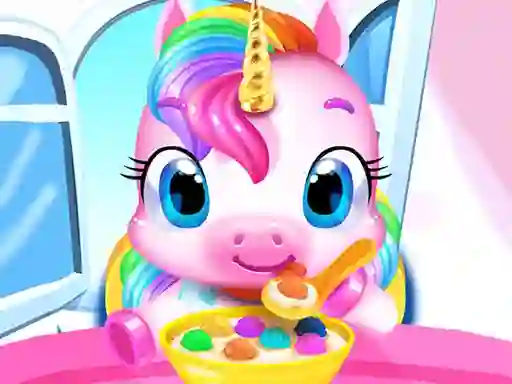 Permainan Magical Unicorn Pet Care secara online