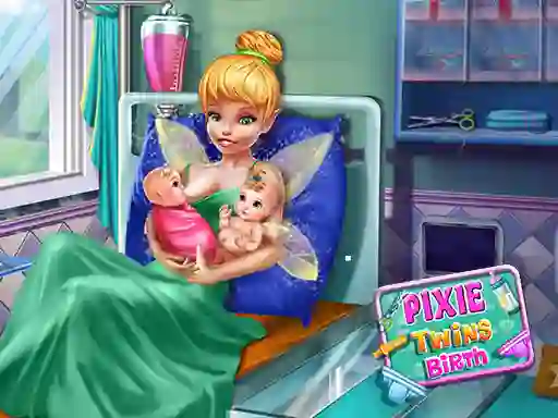 Permainan Pixie Twins Birth secara online
