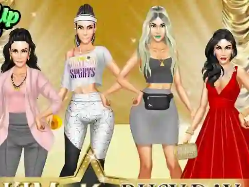 Permainan Kim K Busy Day secara online