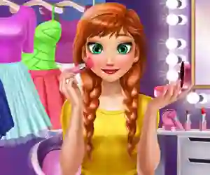 Permainan Ice Princess Makeup Time secara online