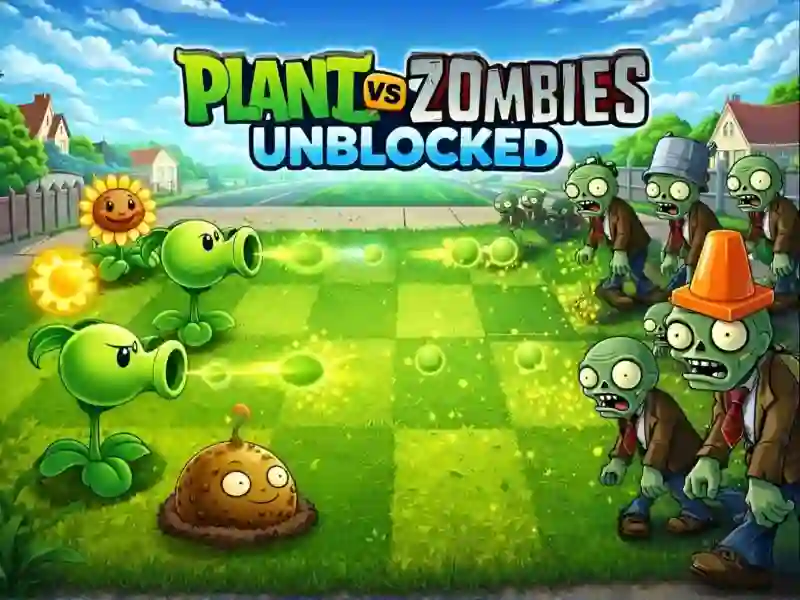 Permainan Plants Vs Zombies Unblocked secara online