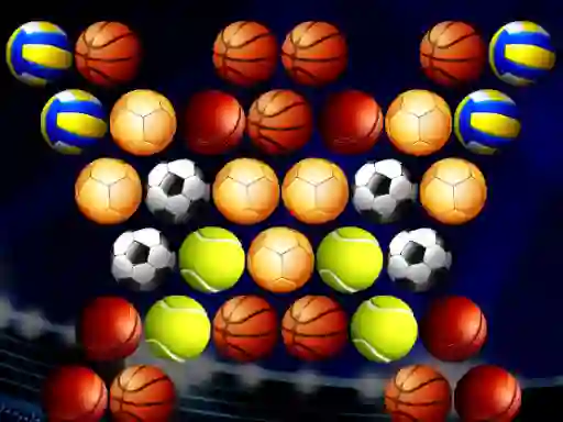 Permainan Bubble Shooter Golden Football secara online