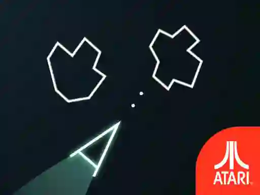 Permainan Atari Asteroids secara online
