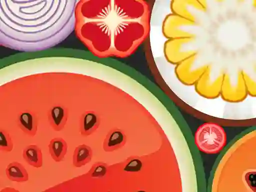 Permainan Merge Veggies secara online