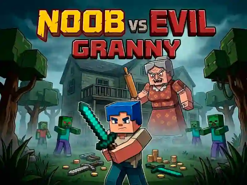 Permainan Noob vs Evil Granny secara online