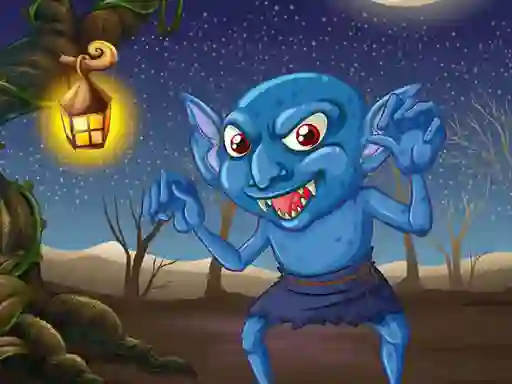 Permainan Goblin Fight Match 3 secara online