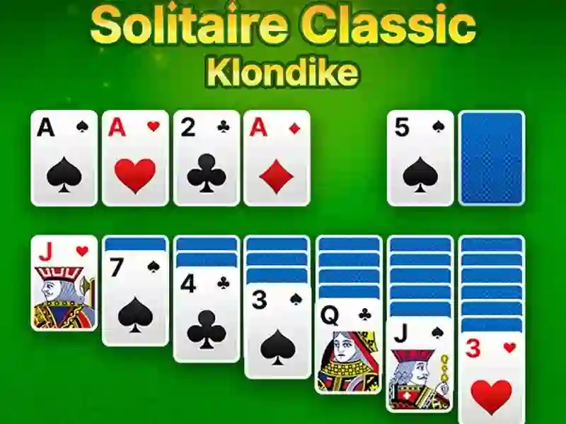 Permainan Solitaire Classic Klondike secara online