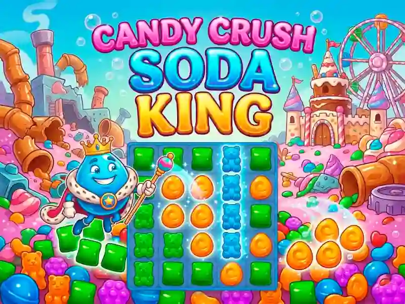 Permainan Candy Crush Soda King secara online