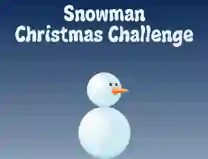 Permainan Snowman Christmas Challenge secara online