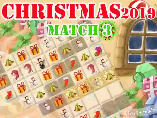 Permainan Christmas 2019 Match 3 secara online