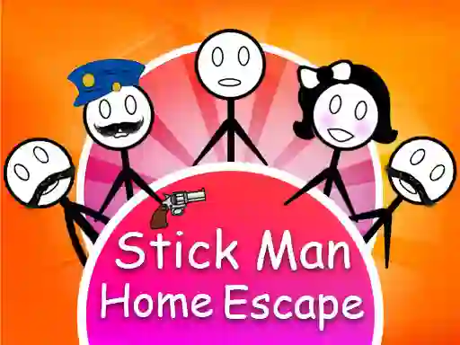 Permainan Stickman Home Escape secara online