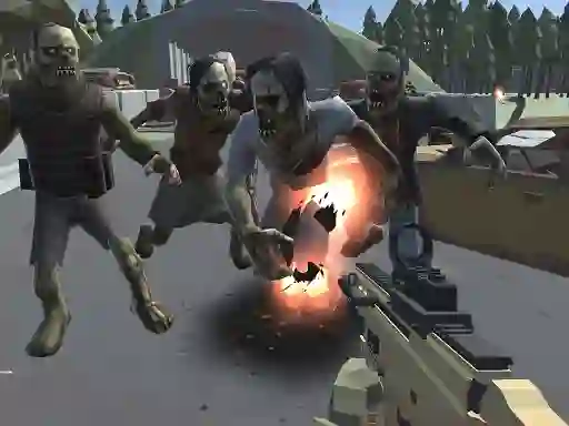 Permainan Poligon War Zombie Apocalypse secara online