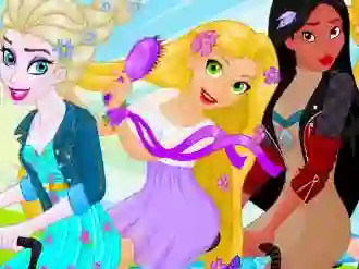 Permainan Disney Princess Tandem secara online