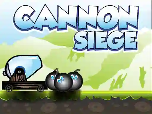 Permainan Cannon Siege secara online