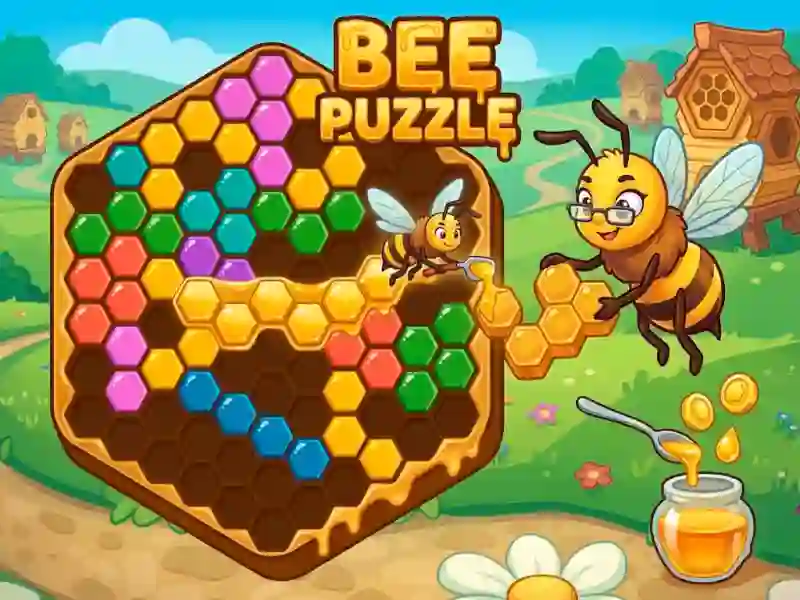 Permainan Bee Puzzle secara online