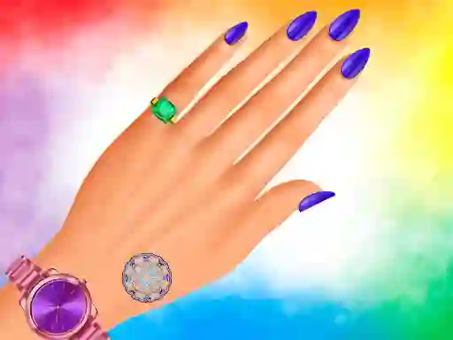 Permainan Nail Art Design secara online