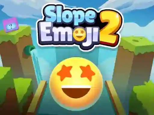 Permainan Slope Emoji 2 secara online