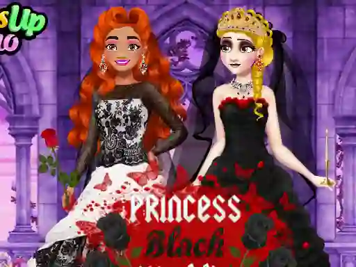 Permainan Princess Black Wedding Dress secara online