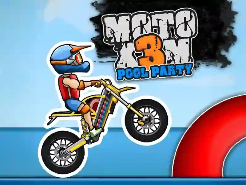Permainan Moto X3M  Pool Party secara online