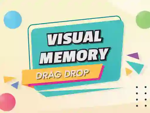 Permainan Visual Memory Drag Drop secara online
