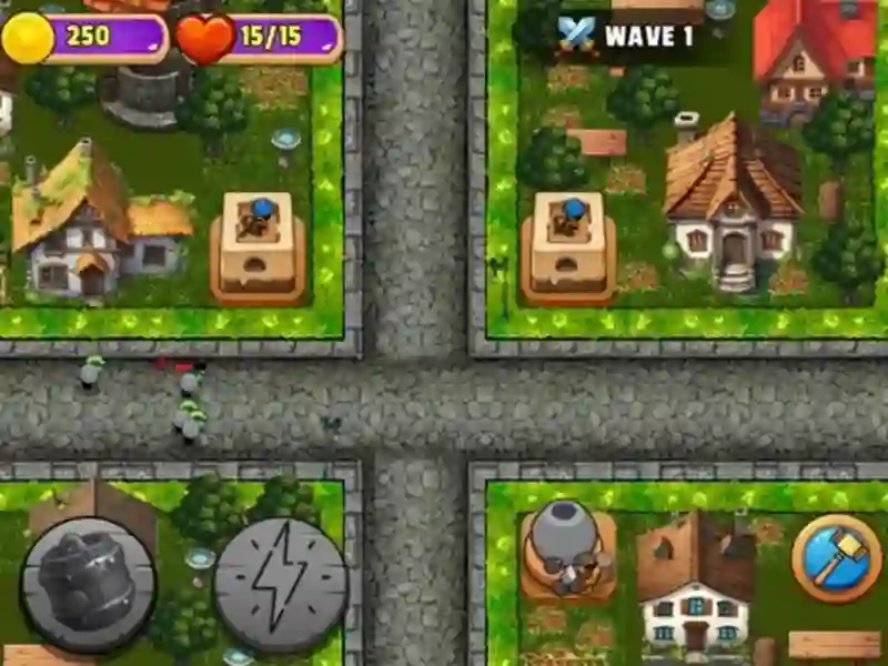 Permainan Defense Zone secara online