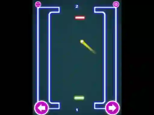 Permainan Pong Neon secara online