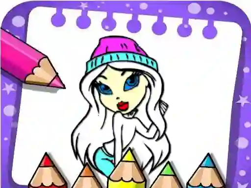Permainan Easy Bratz Coloring secara online