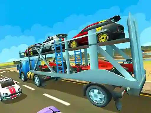 Permainan Car Transporter Cargo Truck secara online