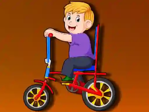 Permainan Cartoon Bike Jigsaw secara online