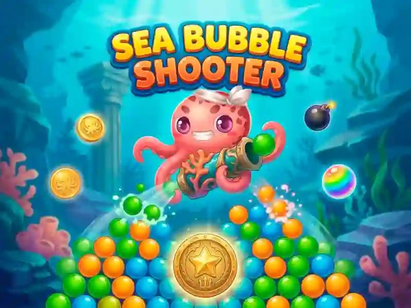 Permainan Sea Bubble Shooter secara online