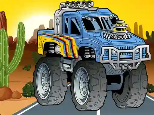 Permainan Crazy Monster Truck secara online