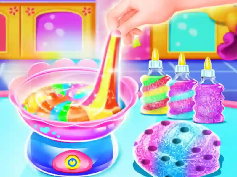 Permainan Unicorn Slime Designer secara online