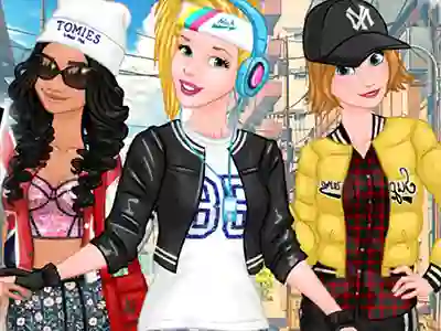 Permainan Princesses Sporty & Funky Day secara online