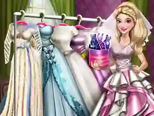 Permainan Dove Wedding Dolly Dress Up secara online