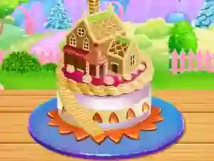 Permainan Doll House Cake Cooking secara online