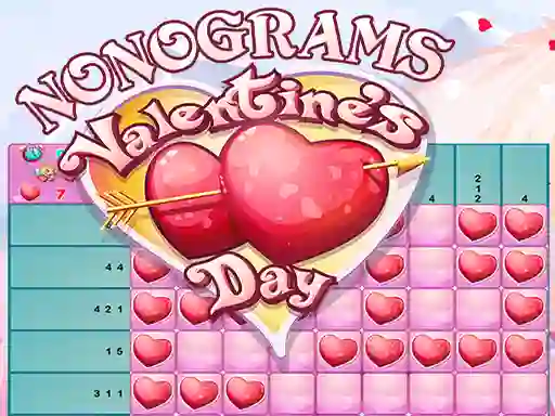 Permainan Nonograms Valentines Day secara online