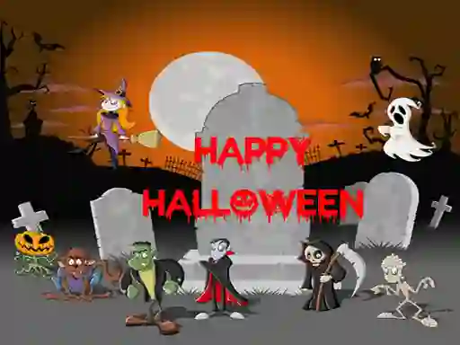 Permainan Happy Halloween secara online