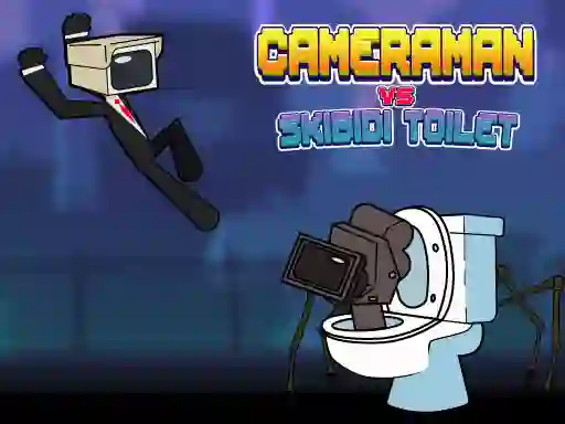 Permainan Cameraman vs Skibidi Toilet secara online