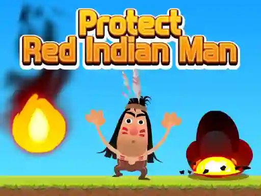 Permainan Protect Red Indian Man secara online