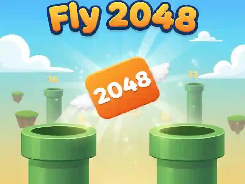 Permainan Fly 2048 secara online