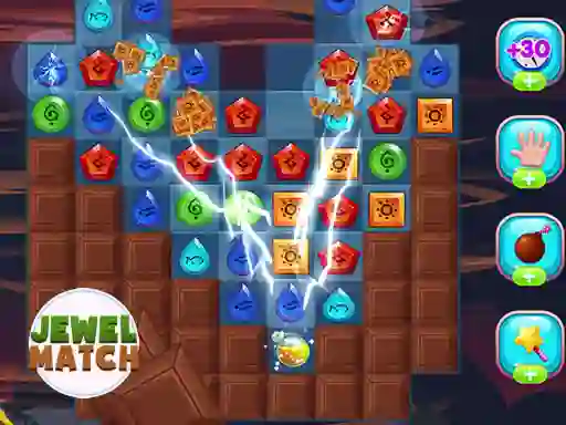 Permainan Match Jewel secara online